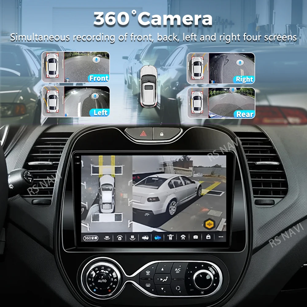 Android 15 For Renault Kaptur Captur 2016- 2019 2K QLED Android Car Radio Multimedia Video Player GPS Stereo CarPlay Navigation