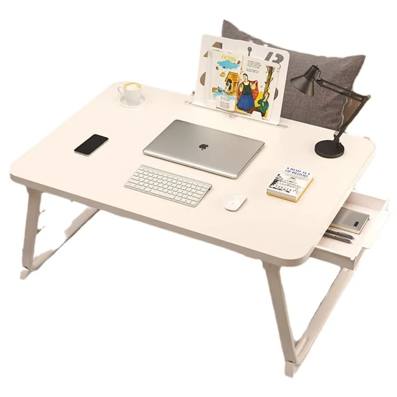 Foldable Bed Desk, Small Tabletop for Home Office & Study