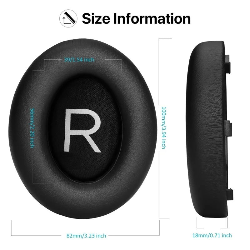 เปลี่ยนแผ่นรองหูฟังสําหรับ BOSE 700 NC700 หูฟังหน่วยความจําโฟมหูฟังคุณภาพสูงแผ่นรองหูฟังชุดหูฟังหนังสําหรับกรณี