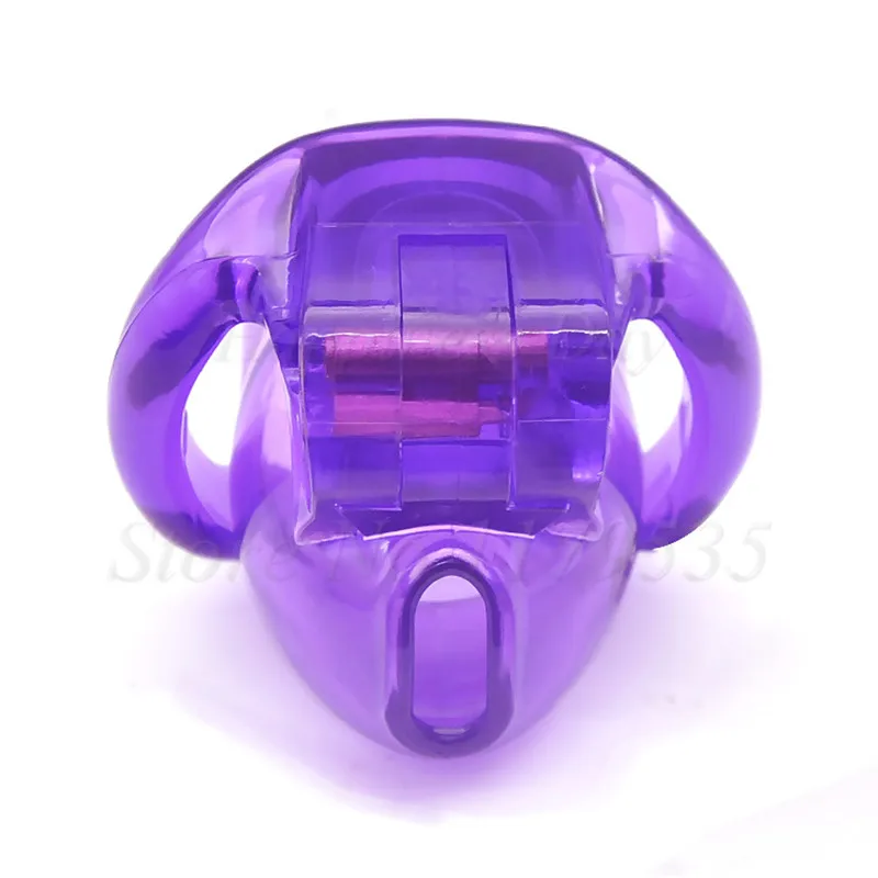 The Nub of HT V3 Male Resin Chastity Device,Cock Cage with 4 Size Penis Ring,Cock Ring,Adult Game,Chastity Belt Sex Toys for Men