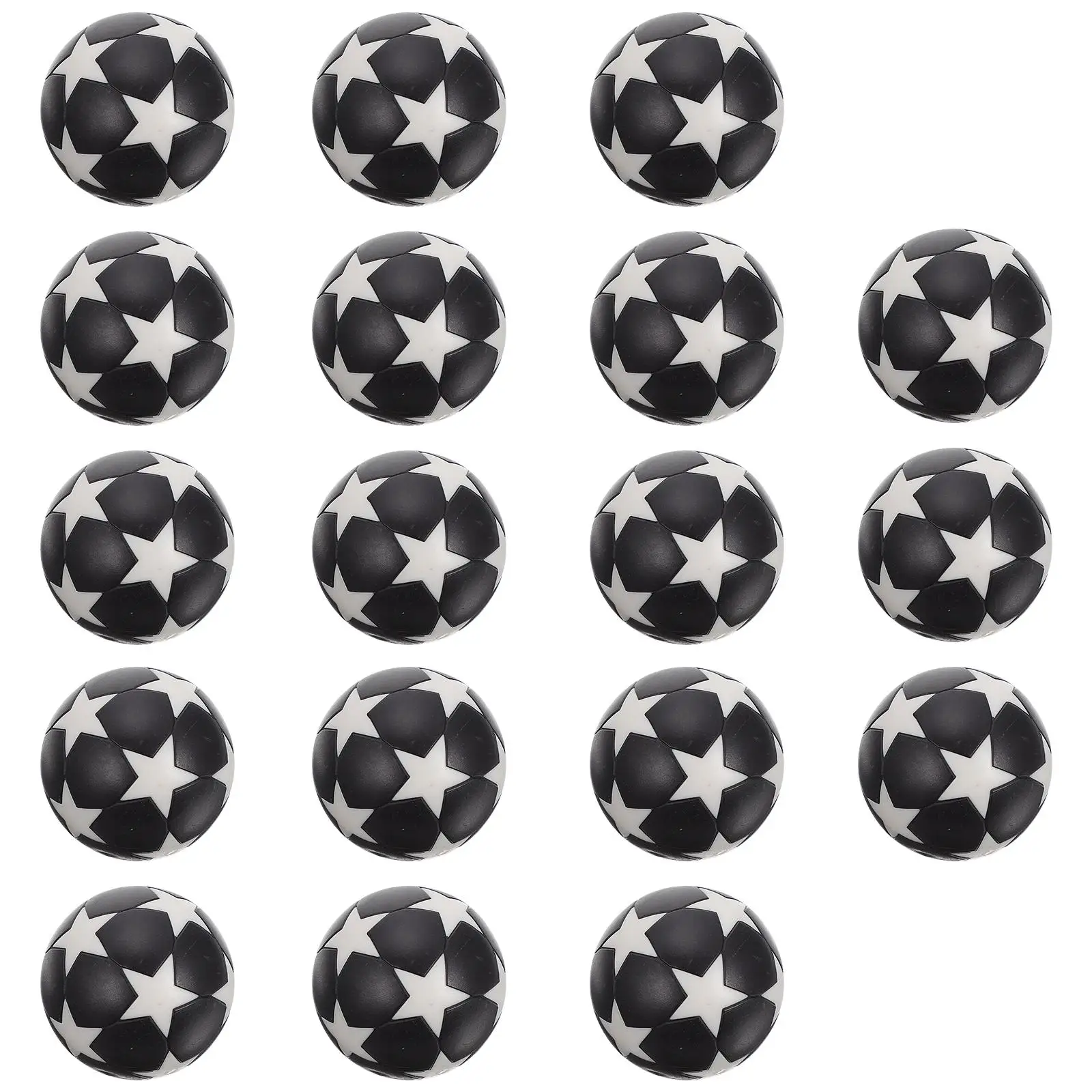 

Foosball Toy 32mm Diameter Plastic Balls Table Soccer Accessory Mini Football Eco Friendly Kids Desktop Fun Replacement