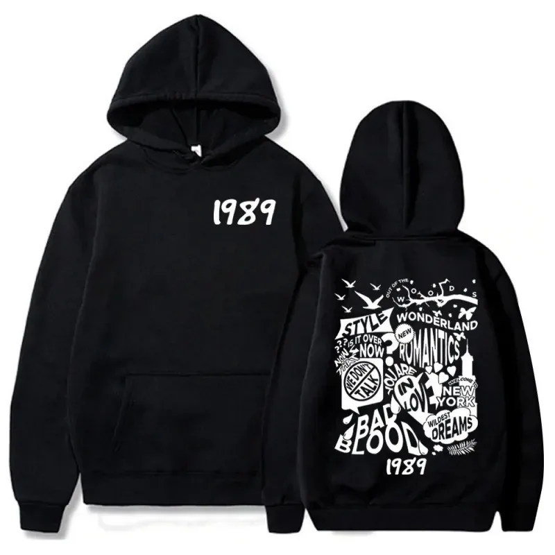 Hoodie Musik Album Langarm Herbst Winter Mode Street Style Hoodie Faser Hip Hop Trendy Mode Herren Übergroße Kleidung