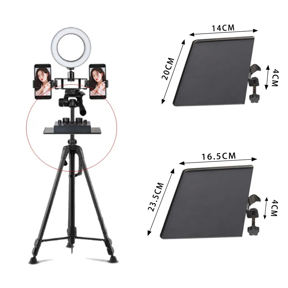 

1PC Sound Card Tray Live Microphone Steel+Rubber Stand Tray Stand Guitar Performance Live Stand Live Tripod Bracket Accessories