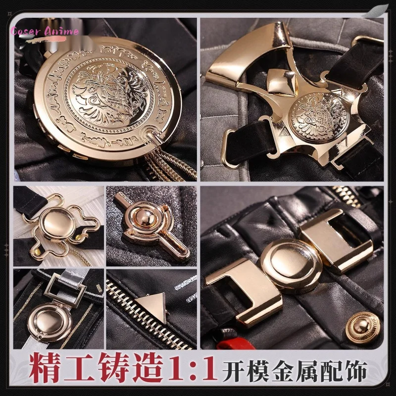 Coser 게임 Wuthering Waves Zani 코스프레 의상 유니폼 할로윈 카니발 파티 크리스마스 놀이 역할 의류 의류