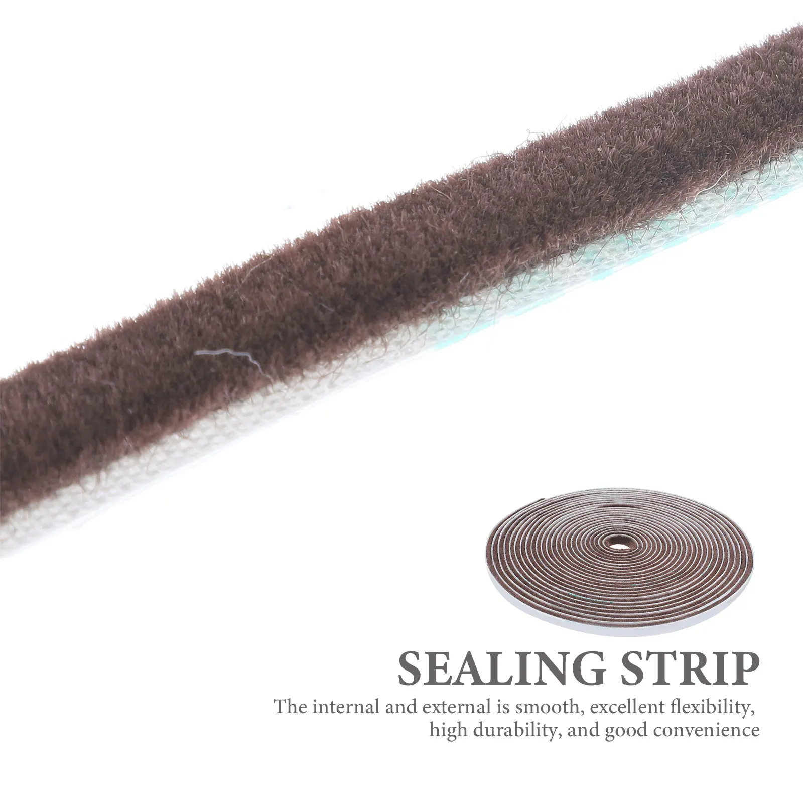

1 Roll Smooth Flexible Sealing Tape for Doors Windows Cupboards Self-Adhesive Waterproof Dustproof Door Gap Filler Home