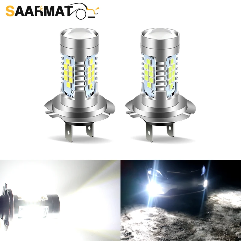 

2 шт., высокое качество, 30SMD H7 DRL, противотуманные фары, дневные ходовые огни, светодиодные лампы, 12 В, светодиодные автоаксессуары