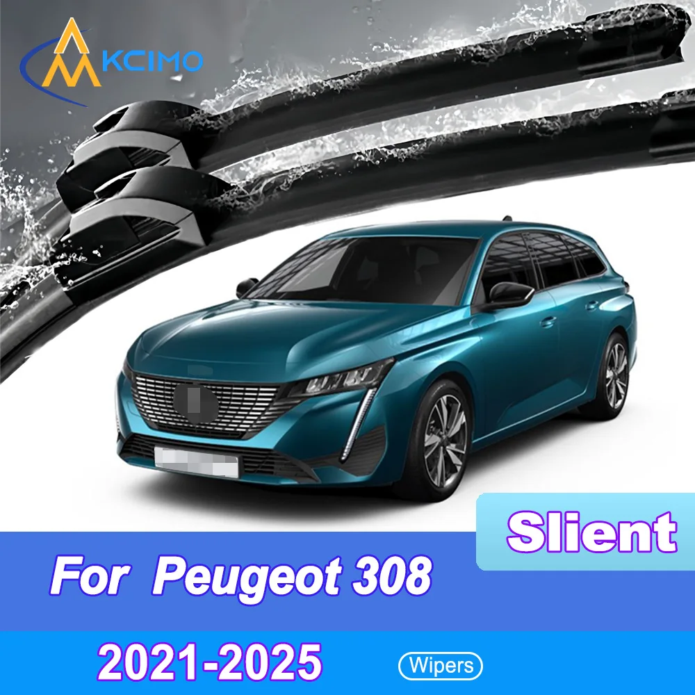 

Wiper Front Wiper Blades For Peugeot 308 P5 2021-2025 Windshield Windscreen Front Window Accessories