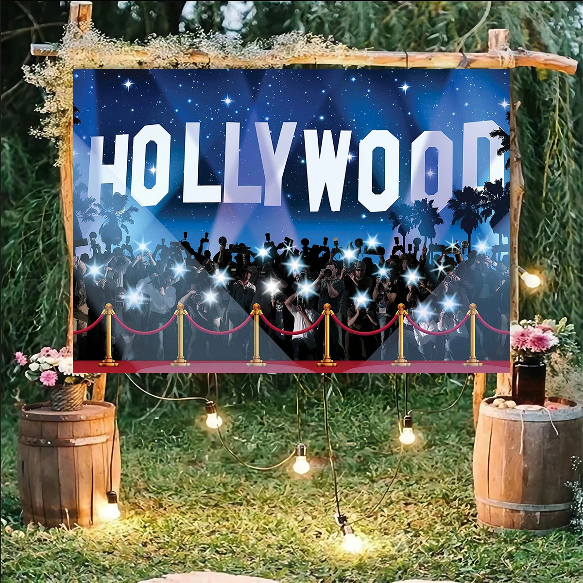 Hollywood Red Carpet Backdrop,Golden Palace Gorgeous European Hall Background,Photo Studio Props Birthday Party Decorations