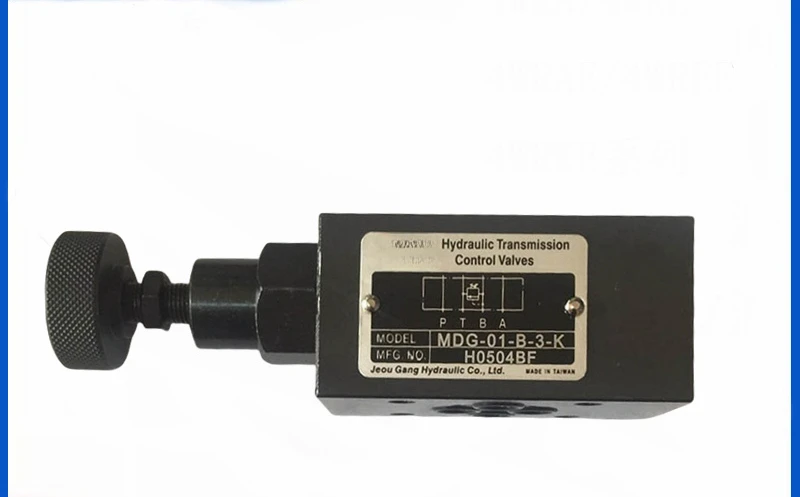 Electromagnetic overflow valve DHG-04-3C9-ET base pressure reducing valve throttle valve