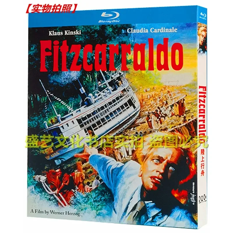 

Werner Herzog Adventure Movie Overland Boat 1982 BD Blu-ray High Definition Restoration Collector's Edition