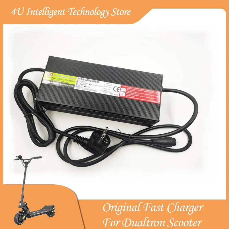 

Orighinal 66.4V 6.5A Fast Charger for SPEEDWAY 5 and Dualtron 60V Electric Scooter 100-240V Battery Adapter Accessories