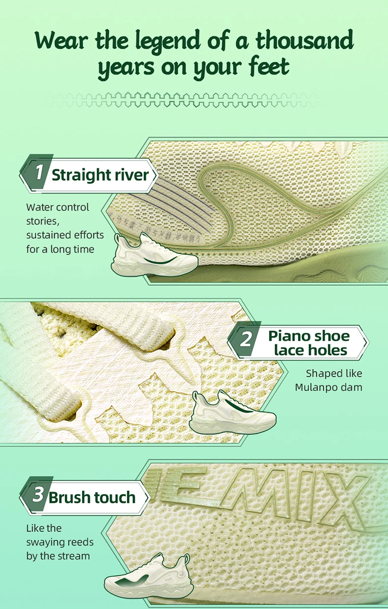 ONEMIX Neue Laufschuhe für Herren, Mulanxi-Sneaker, rutschfeste, dämpfende Mesh-Sportschuhe für Herren und Damen – Detail 4