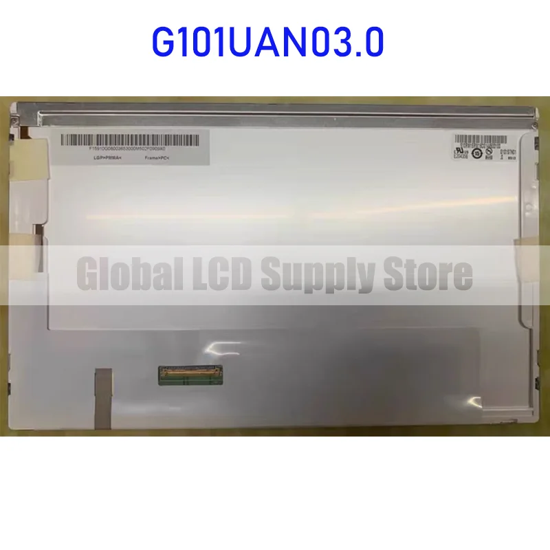 G101UAN03.0 Panel de pantalla LCD Original para AUO, completamente probado, nuevo, 100%