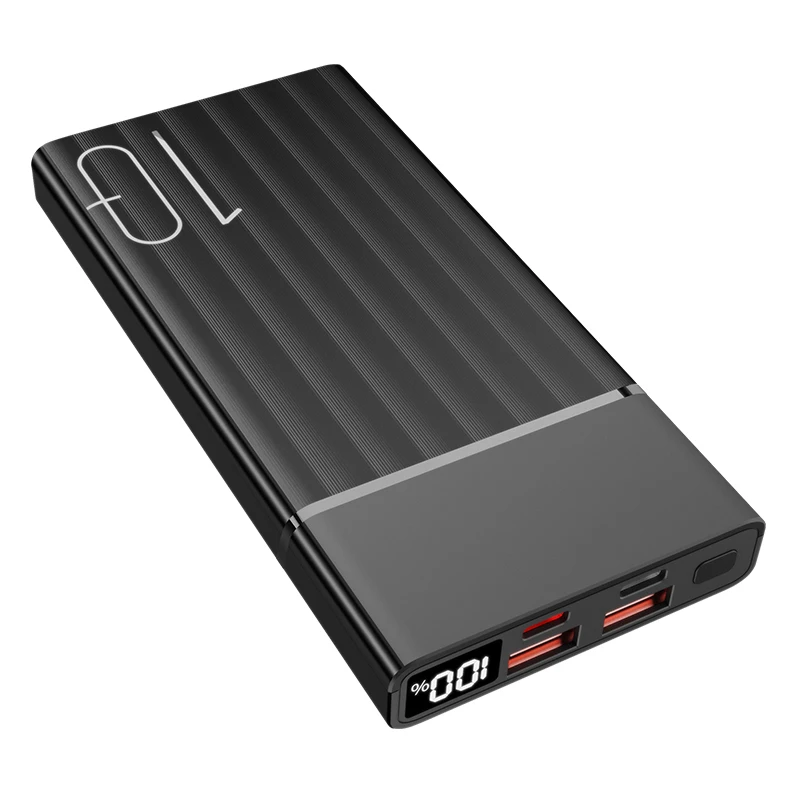 

KAKAS Brand Ultra-Slim 10000mAh Portable Charger 22.5W Power Bank USB PowerBank Battery Charger For iPhone Samsung Huawei Xiaomi