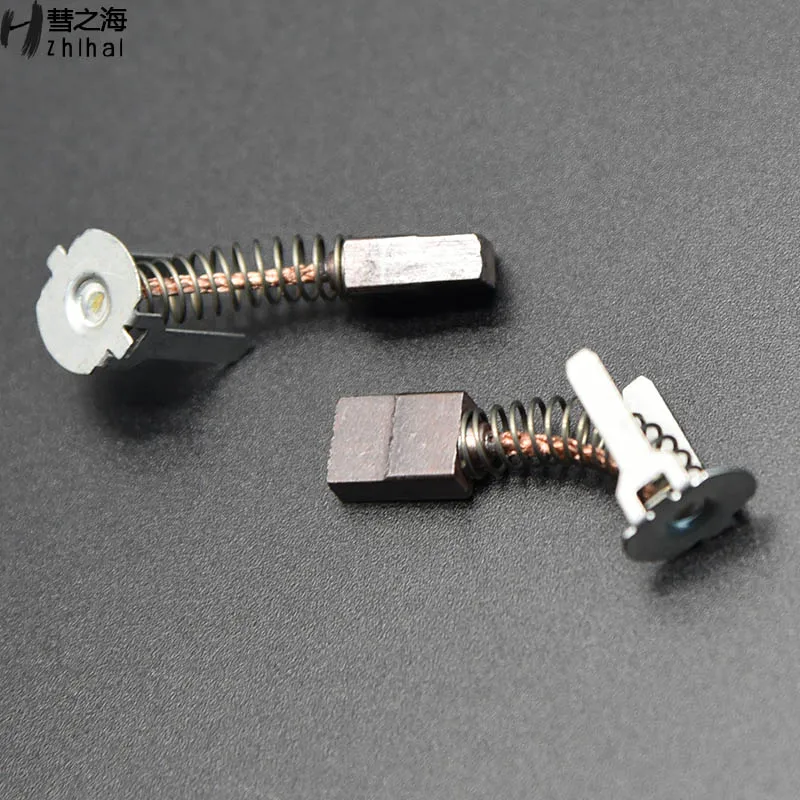 

10PC J204 copper-containing DC motor spring carbon brush 4.7 * 8 * 11.3 universal wear-resistant support customization
