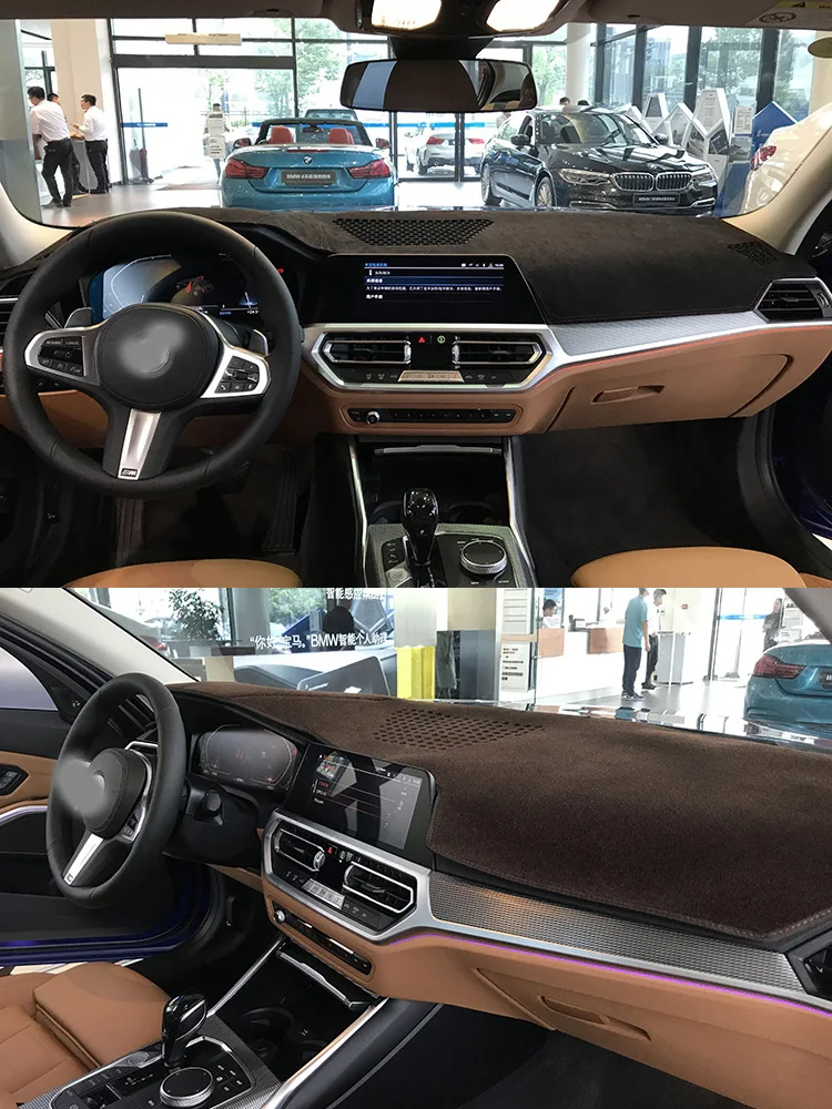 

Для BMW 3 серии Touring G21 G20 320d 330i M340i G81 коврик для приборной панели автомобиля аксессуары антибликовый противоскользящий коврик против грязи