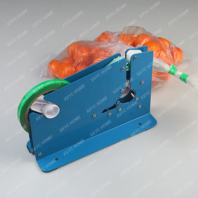 

Supermarket sealing machine plastic bag tape bundle up tying tool bulk weighing bag tying sealer kitchen sealing clip