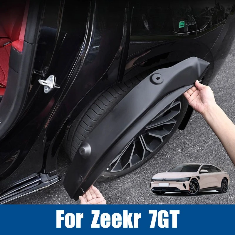 Car Wheel Inner Fender Mud Flaps Splash Guard Durable Weather Anti-Scratch Car Protector Accessories For Zeekr 7GT 2025 2026
