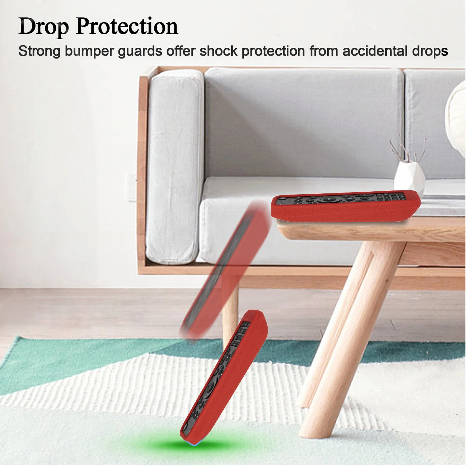 غطاء سيليكون لجهاز التحكم عن بعد Verizon FiOS TV One Voice 2019 - MG3-R32140B VRC4100 BLE حافظة واقية قابلة للغسل ومضادة للصدمات