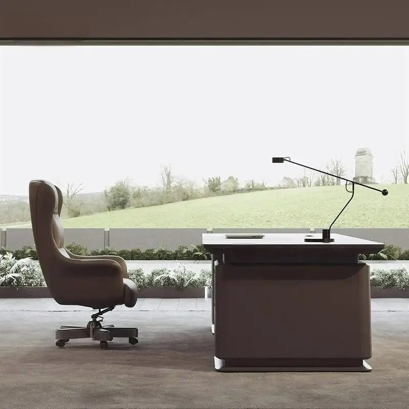 Boss table and chair combination general manager's room furniture high-end modern class desk desk