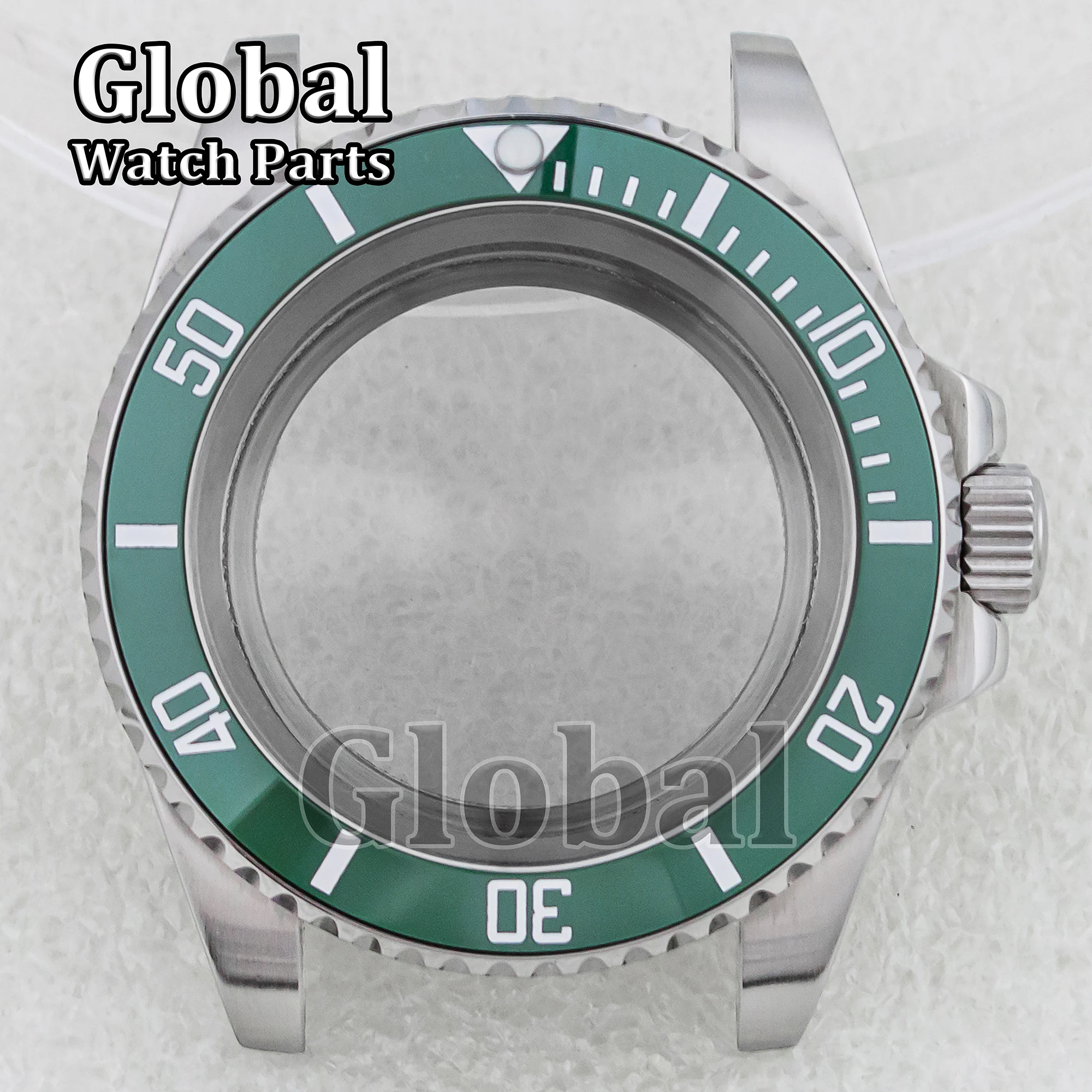 Высококачественный корпус часов 40 мм для NH35 NH36 SUB GMT, аксессуары для часов, запасные части, подходят для ремонта механизмов NH35, детали для часов