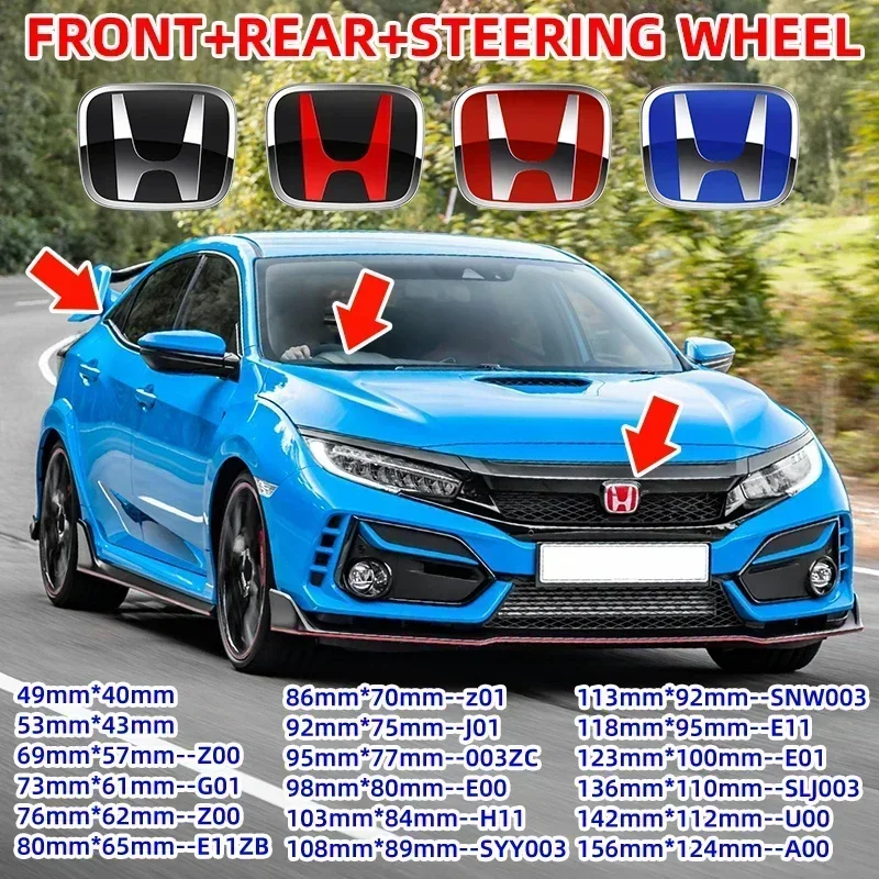 1PCS 3D Metal Logo …