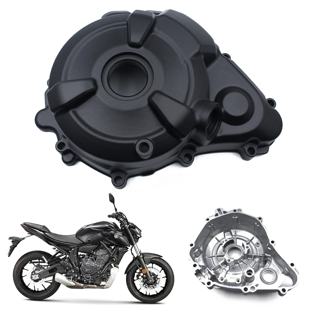 

Motorcycle Magneto Alternator Left Generator Cover for YAMAHA MT07 2014-2023 XSR700 2014-2023 FZ-07 TRACER 14-23 TENERE 700