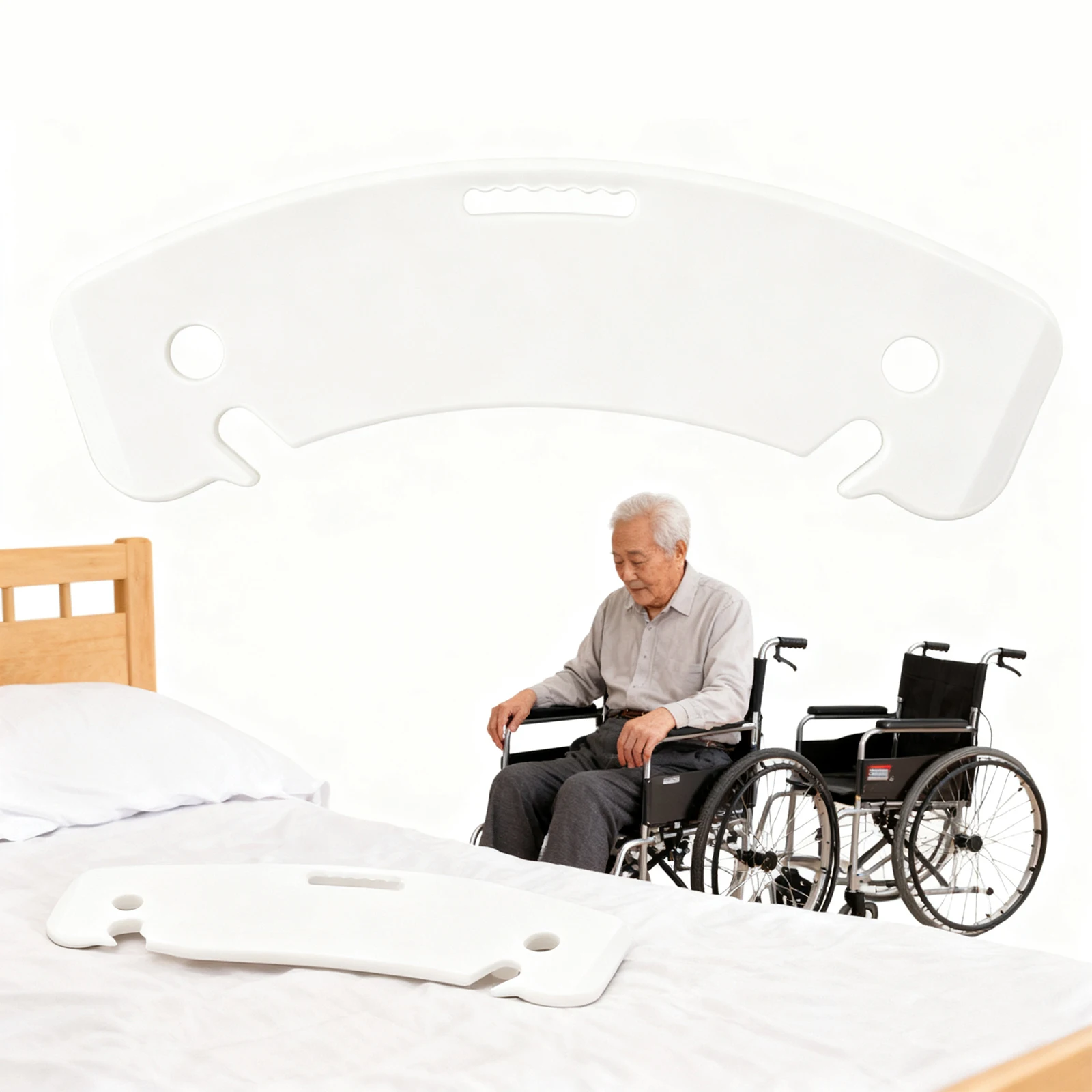 Sliding Board Patient Transfer Board Elderly Transfer Board for Transferring Disabled Patient Elderly Seniors