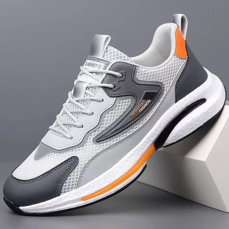 Men Sneakers Comfortable Breathable Men's Mesh Sneakers Soft Sole Casual Running Sports Shoes