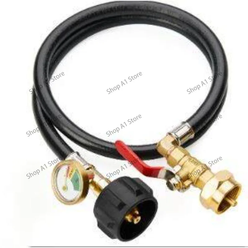 Adjustable pressure reducing valve 30PSI pressure regulating valve POL air inlet 4FT