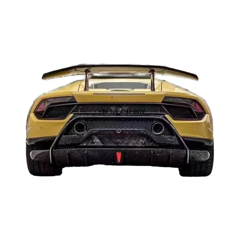 

Type P Forged Carbon Rear Spoiler Tail New Condition Body Kit Parts for LP580 LP610