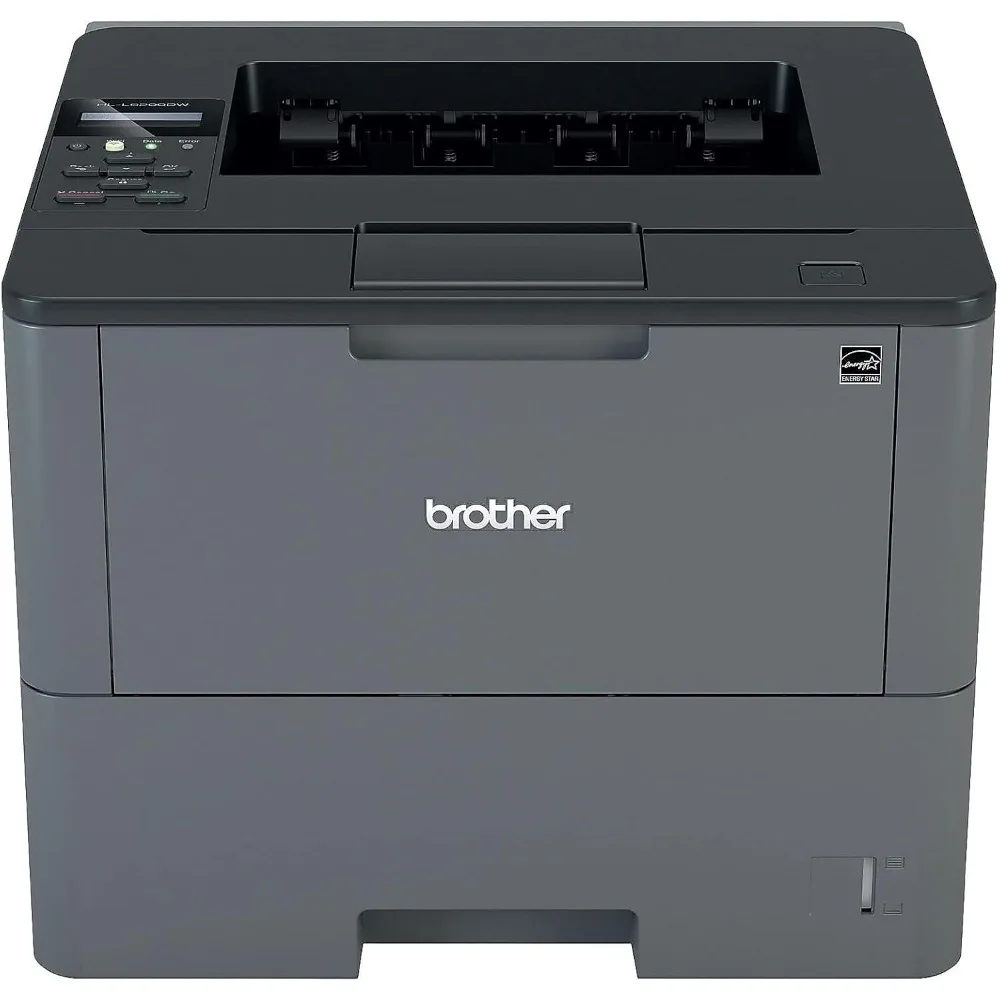 HL-L6200DW Wireless Monochrome Single-Function Laser Printer - Print only - 48 ppm, 1200 x 1200 dpi, Auto Duplex Printing