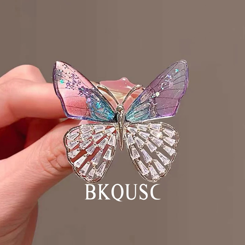 Crystal Brooch For Women Fashion Animal Plant Cartoon Brooches Ladies Stylish Rhinestones Pearl Pin Jewelry Accessories Gift