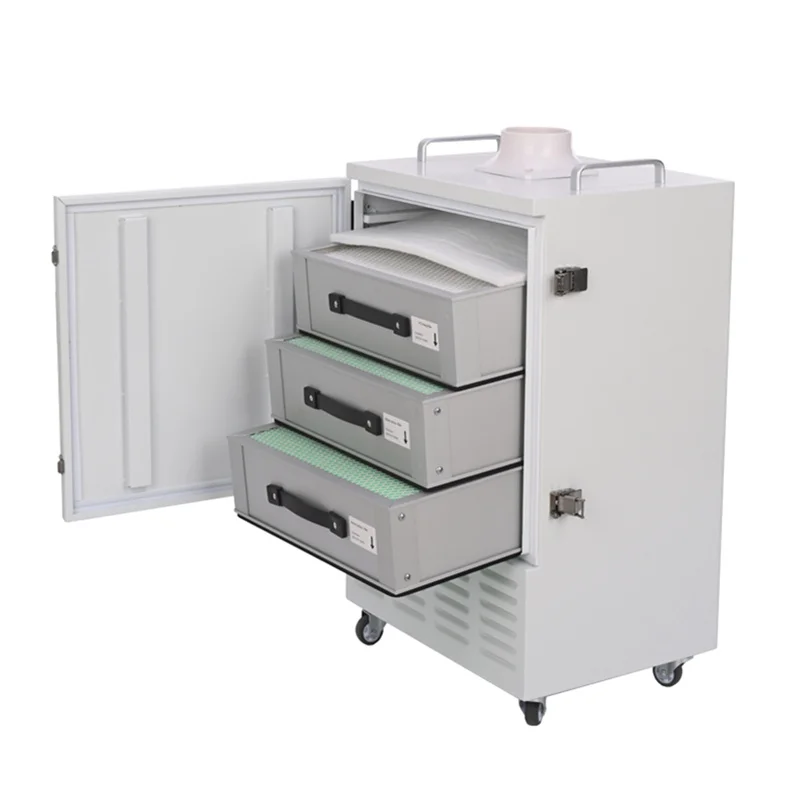 FC-350 UV Lamp Laser Fume Extractor And Air Purifier Hepa Filter Smoke Absorber Factory Supply