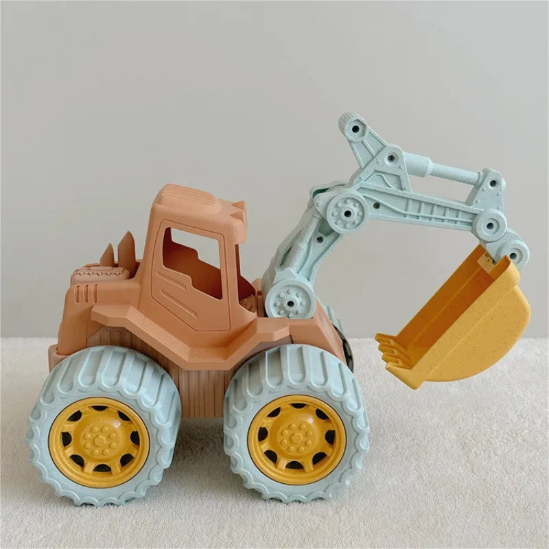 

Kids Outdoor Beach Toy Engineering Car Toys Bulldozer Excavator Truck Digging and Filling Sand Toys Beach Water Game Toys Tools