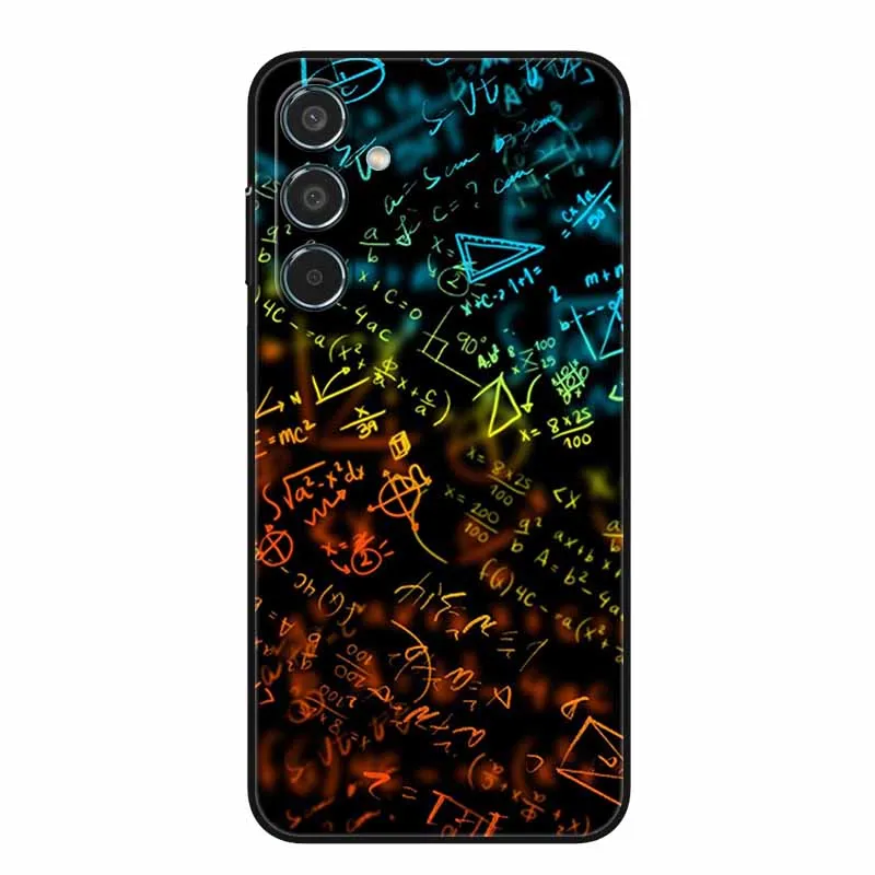 For Samsung Galaxy A55 5G Case Black TPU Silicone Soft Covers for SamsungA55 A 55 A15 A25 A35 5G Phone Shell A 15 4G Bumper Capa
