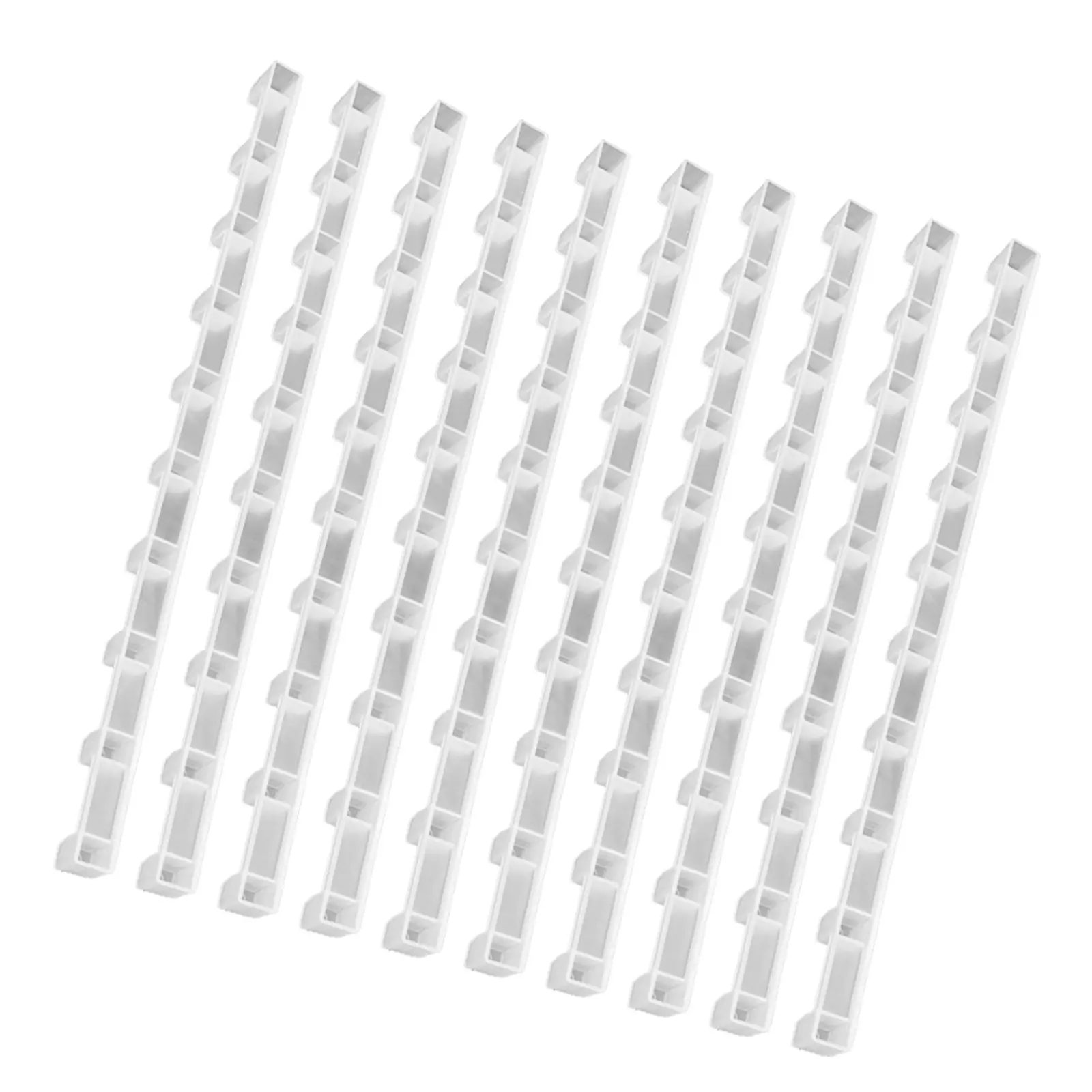 10pcs Bee Hive Frame Spacer – ABS Plastic Honeycomb Divider, Odor-Free & Easy-Clean for Eco-Friendly Beekeeping