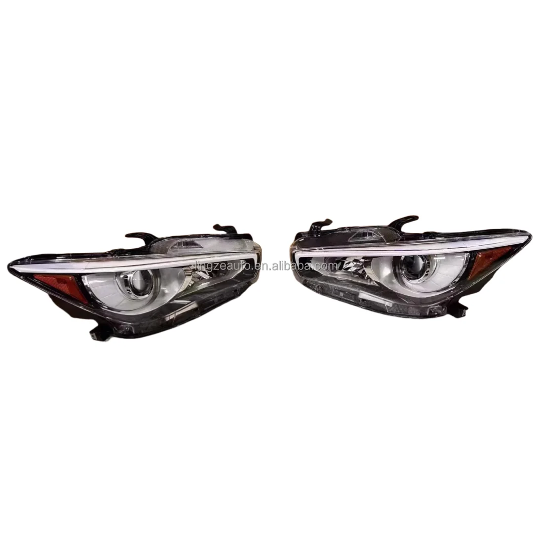 

Fit For Infiniti Q50 Headlight 2013-2024 Q50 Infiniti Headlights Assembly Infiniti Q50s Headlamp American Version Plug And Play