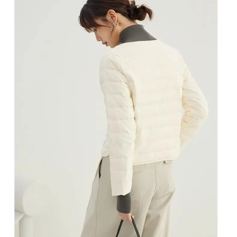 خفيفة الوزن Fce Jaet المرأة الخريف الشتاء جديد Sle ort الدافئة سليم صالح قاعدة طبقة القطن معطف مبطّن ألياف البوليستر #5