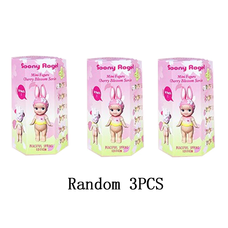 Mainan Kotak Buta Seri Bunga Sakura Malaikat Sonn Baru Edisi Hanami Koleksi Figur Mini Dekorasi Desktop Hadiah Ulang Tahun Anak