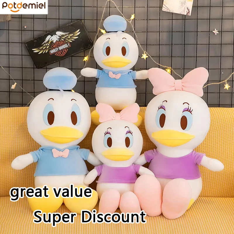 

Q Version Donald Duck Plush Doll Cartoon Animal Daisy Stuffed Plush Toys Dolls Kids Hug Pillow Birthday Christmas Presents Gifts