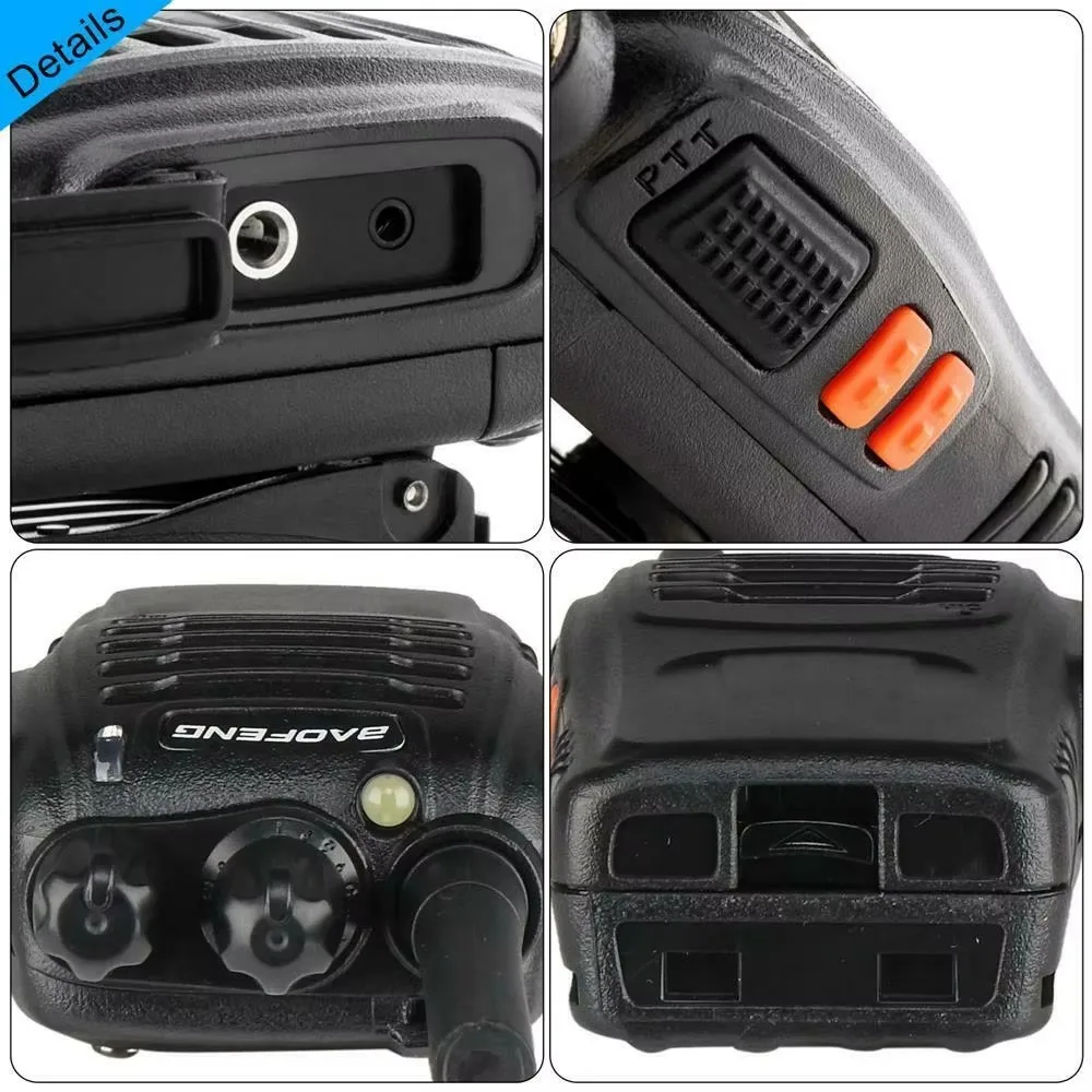 10 قطعة Baofeng BF 88E 5 واط جهاز اتصال لاسلكي طويل المدى 10 كجم راديو ثنائي الاتجاه للمستشفيات ومراكز التسوق والمزارع والرحلات ذاتية القيادة #6