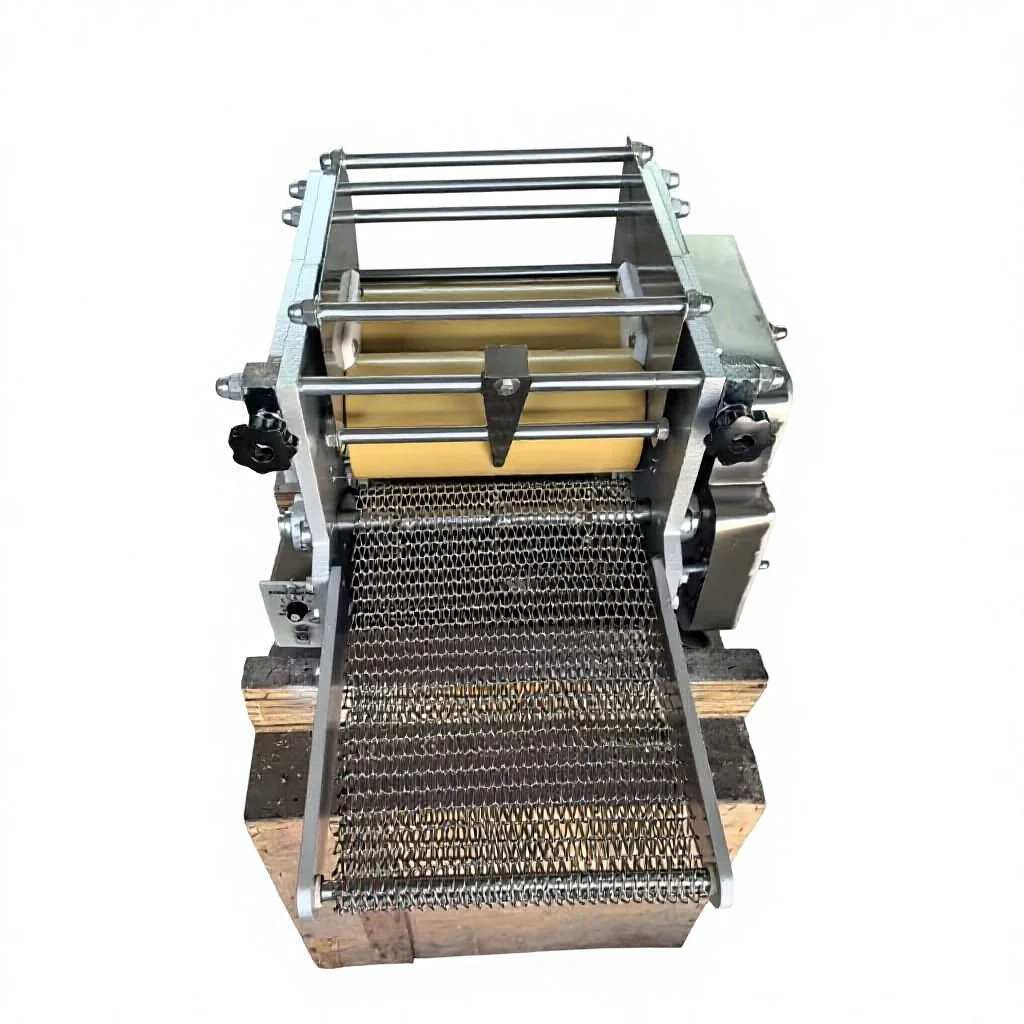 -kk Semi-Automatic Motorized Tortilla Roti Pita Lavash Production Line Machine High Capacity Food Grade Stainless Steel