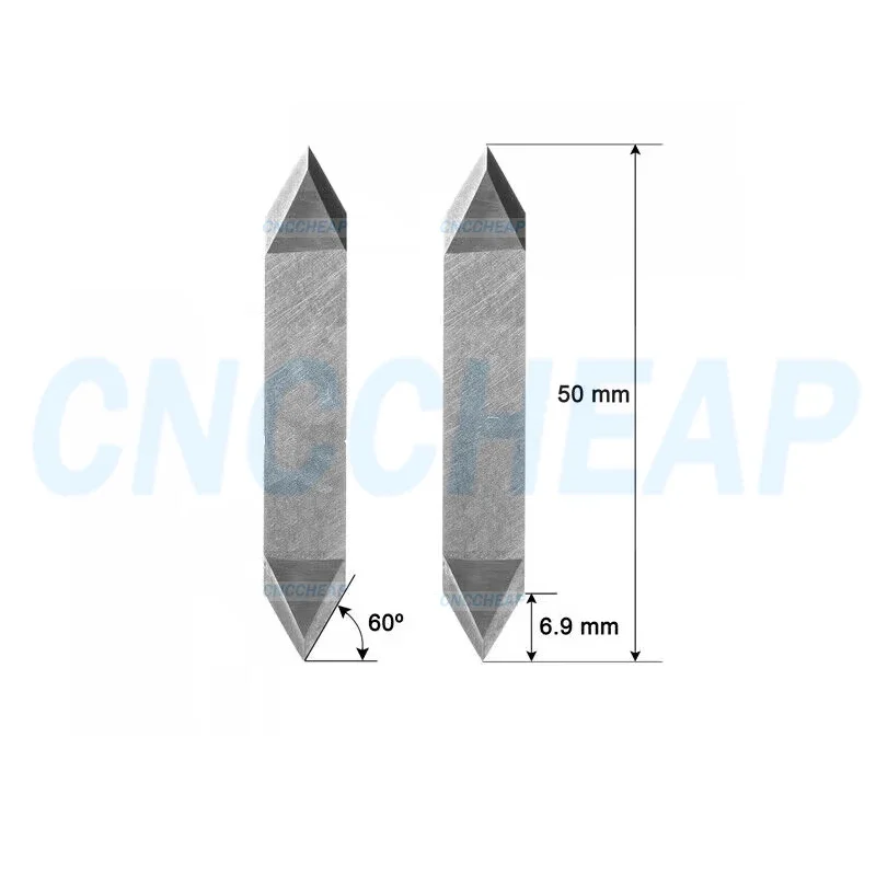 

Atom 33925 Atom Flashcut with Double Wire Knife Blade Tungsten Carbide Slitting Knives 60° 01033925