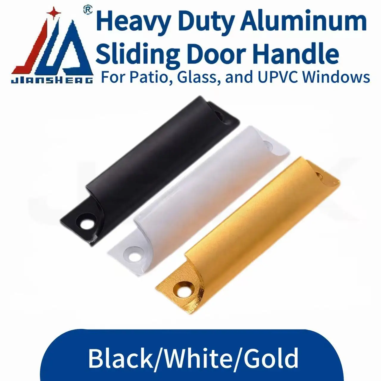 

Solid Aluminum Alloy Cabinet Handles Matte Drawer Pulls Sliding Door Handles for Kitchen Home Casa Garage F