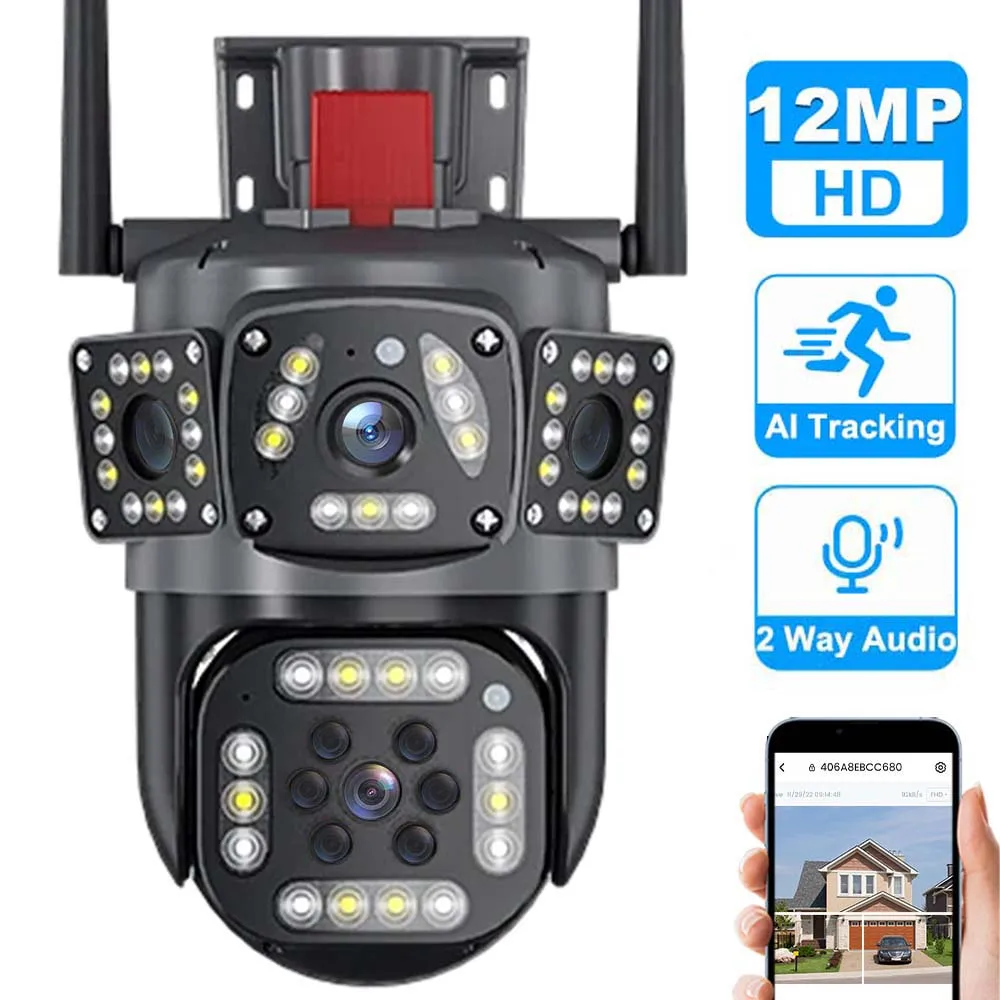 12MP 6K Wifi Ip Cam… - image