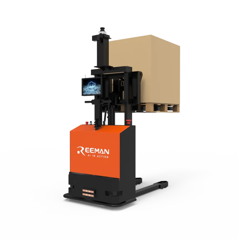 Smart Warehouse AMR Forklift Truck With Open SDK & API | WMS Integration | SLAM Navigation For Smart Factory Logistics
