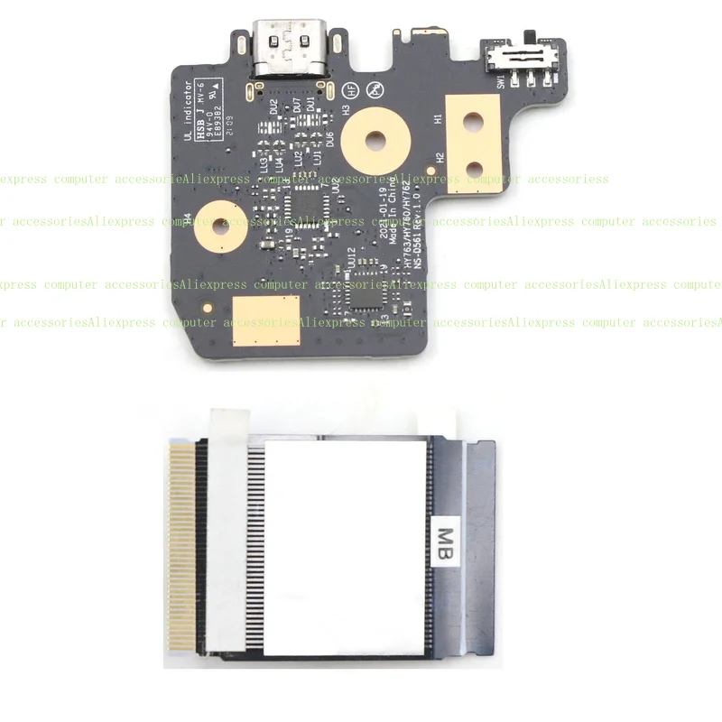 

A + 5C50S25191 Новая плата USB IO NS-D561 с кабелем для Legion 7-16ACHg6 82N6