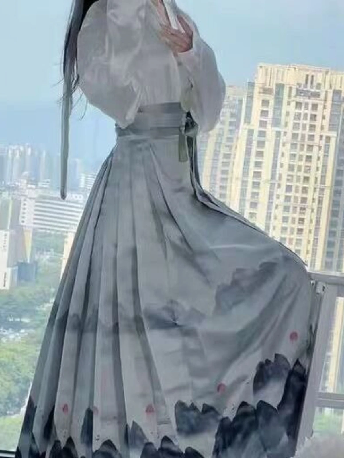 New Chinese Style National Style Horse Face Skirt Suit For Women Autumn Tang Suit Women\'s Clothing Improved Hanfu for Adults