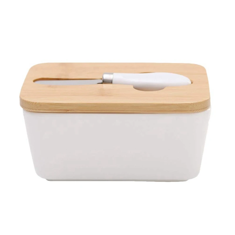 

Food Containers Ceramic Butter Dish Food Storage Candy Box Baking Dish Keeper Container Large